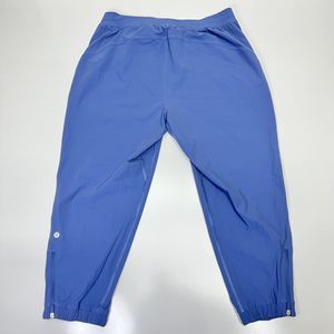Lululemon Adapted State Jogger Crop Training Women's 12 Water Drop High Rise